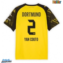 Borussia Dortmund Yan Couto #2 Hjemmedrakt 2025-26 Kortermet